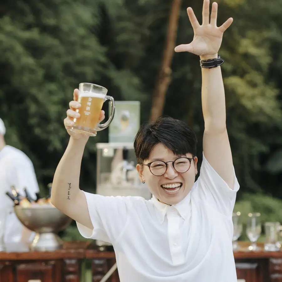 湧金啤酒共同創辦人暨品牌打雜長 Alyson 陳泓聿
