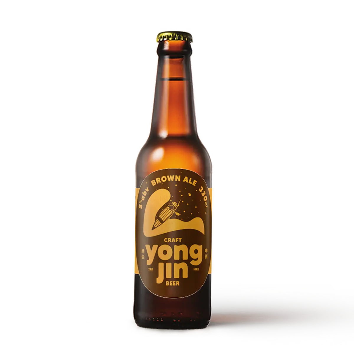 湧金琥珀金啤酒 Brown Ale 330ml 瓶裝